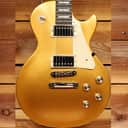 GIBSON 2017 LES PAUL 60s TRIBUTE T Worn Goldtop Clean! + Bag 36323