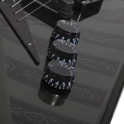 Schecter Warhammer NT Norse Dragon Bullseye - Metallic Green (4581) image 10