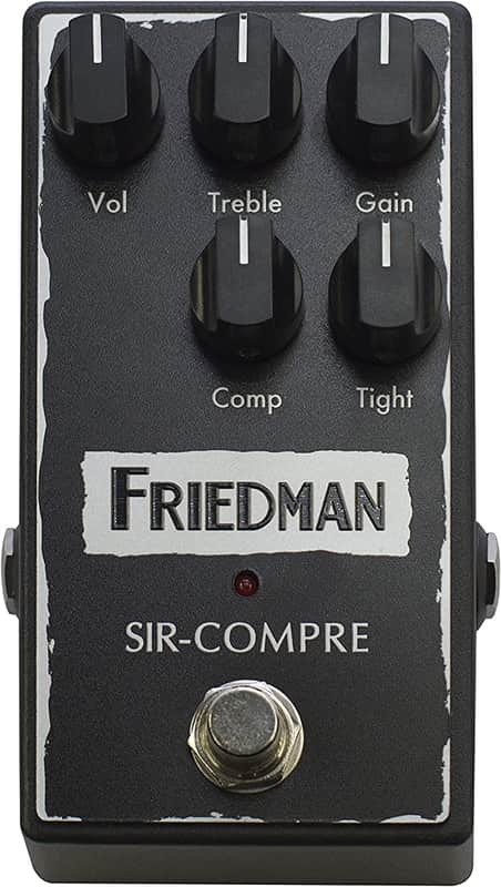 Friedman Sir-Compre Optical Compressor with Overdrive 2022 Black