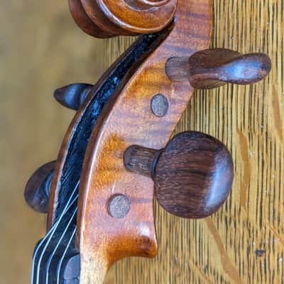 Salvadore de Duro violin full size turn of the century - Golden Brown image 5