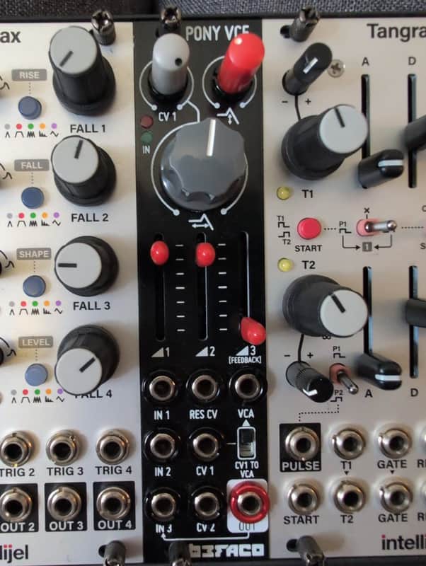 Befaco Pony VCF Eurorack Synthesizer Module 2010 - Present - Black image 1