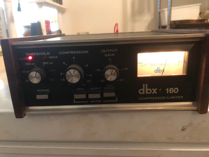 dbx 160 Compressor / Limiter 1970s - Black image 1