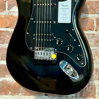 New Fender Standard Stratocaster HSS - Black, Ships Ultra fast With a Pro Set UP! image 1