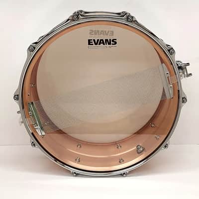 Udrum 6.5x14" Vintage Bronze Snare 2021 Clear Lacquer image 4
