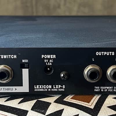 Lexicon LXP-5 Effects Processing Module image 4