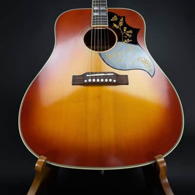 Epiphone Inspired By Gibson Custom 1960 Hummingbird Reissue - Heritage Cherry Sunburst image 3