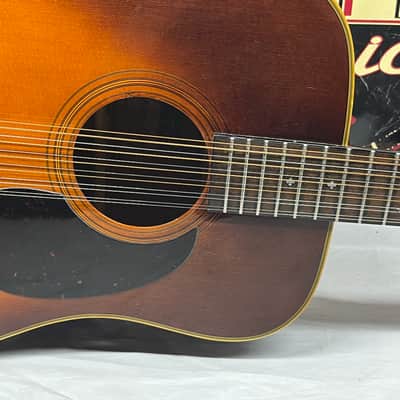 Alvarez 5018 - Sunburst 12-String Acoustic Guitar with Hard Case image 7