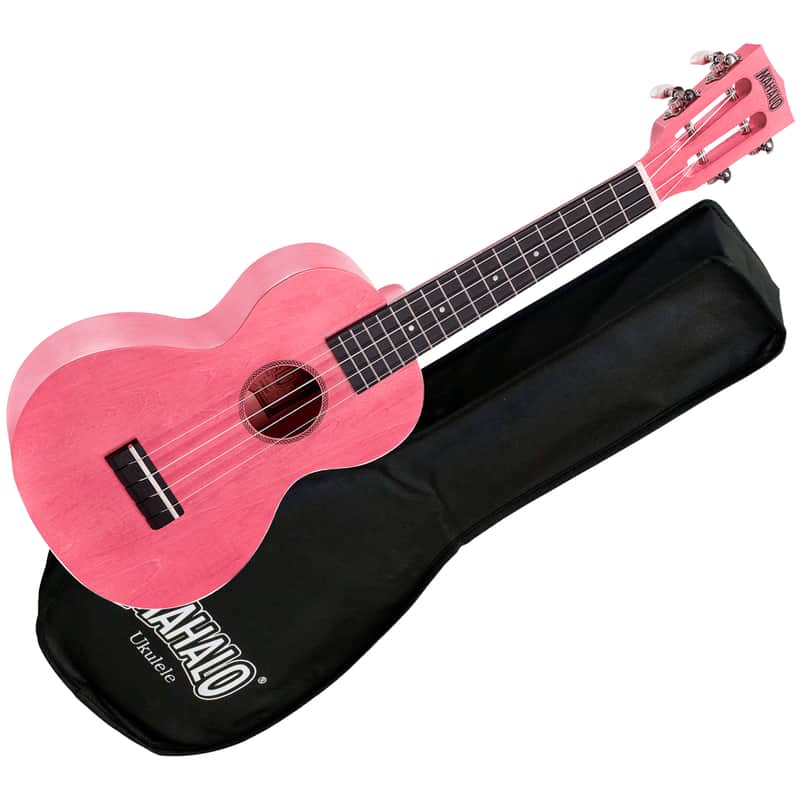 ML2CP Island Concert Coral Pink + Housse Mahalo image 1