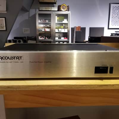 Acoustat Trans Nova Twin-120 Pure FET Amplifier - Cleaned & Tested image 1