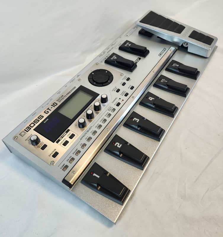 ギター BOSS GT-10 マルチエフェクター BOSS GT-10の徹底レビュー！ | 音楽まにあ