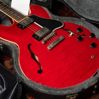 2010 Gibson Custom ES-335 Dot Cherry Finish Flamed Maple w/OHSC image 11