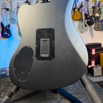 Fender Acoustasonic Standard Jazzmaster Acoustic-electric Guitar - Black, Free Plek 923 image 8