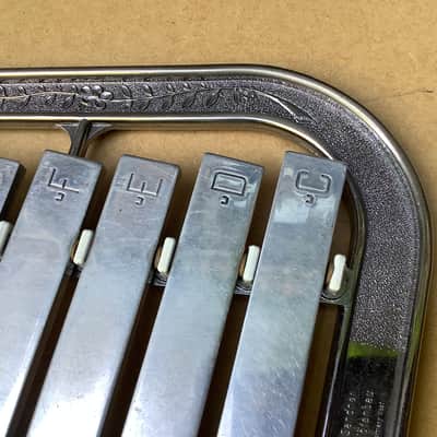 Sandner Lyra metal xylophone glockenspiel Bells LYRA Sandner made in Germany image 11