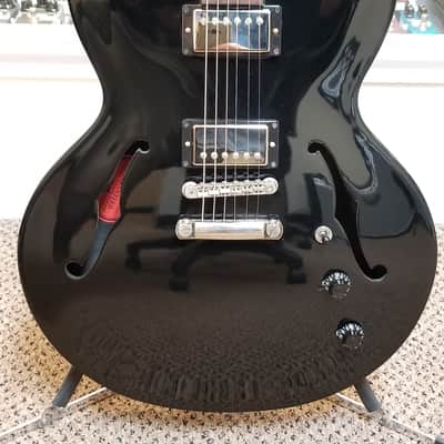 used 2014 Gibson Memphis ES-335 Studio in Ebony, Very Good Condition with OHSC & Paperwork image 5