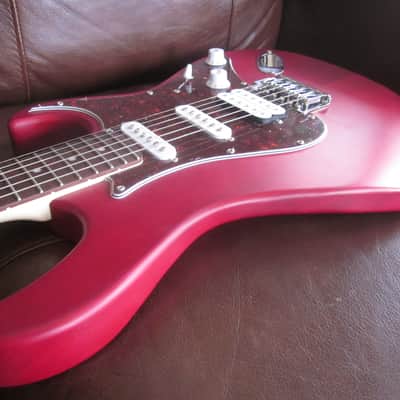 Cort G Series G110 Double Cutaway HSS Electric Guitar G110OPBC-U - Open Bore Black Cherry image 1