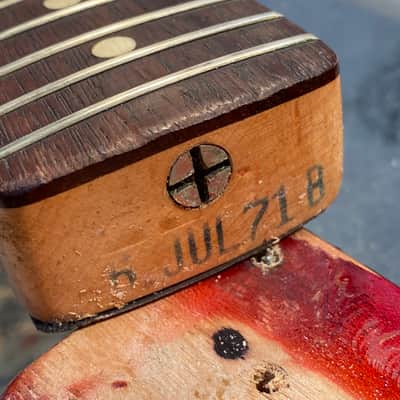 Fender Competition Mustang (Red, 1971) image 15