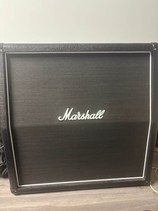 Marshall MX412AR 240-Watt 4x12" Angled Guitar Speaker Cabinet 2012 - Present - Black image 1