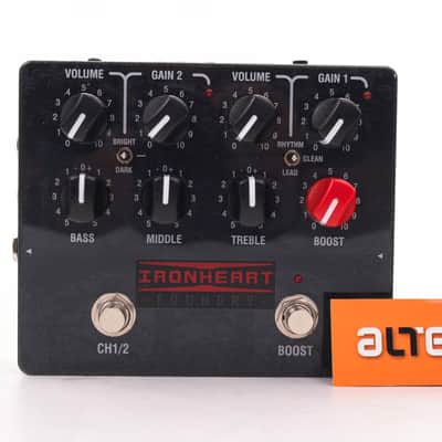 Laney Ironheart Foundry Loudpedal 2-Channel 60-Watt Guitar Amp Pedal 2023 - Present - Black image 2
