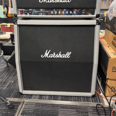 Marshall Silver Jubilee 2555X Head and 2551AV 4x12 Cabinet image 1