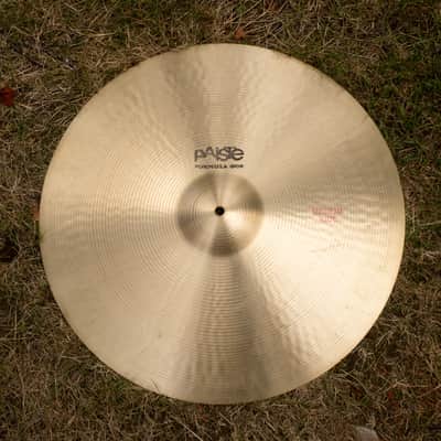 1979 Black label Paiste 20" Formula 602 Medium Ride Cymbal image 2