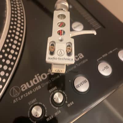 Audio-Technica AT-LP1240-USBXP Direct Drive Professional DJ Turntable 2019 - Present - Black image 3
