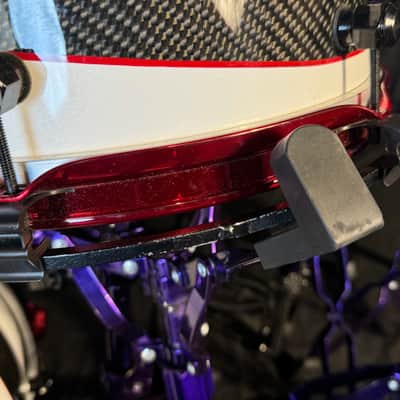 Rikki Rockett's, Rockett Drum Works, Devil City Angels, Carbon Fiber Shell, 22", 12", 14", 16", Matching 6x14" Snare. 2015 SIGNED!! image 13