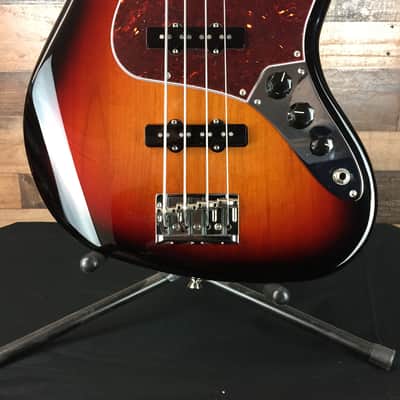 Fender American Pro II Jazz Bass, FRETLESS, Sunburst, Hard Case, Free Ship 716 image 8