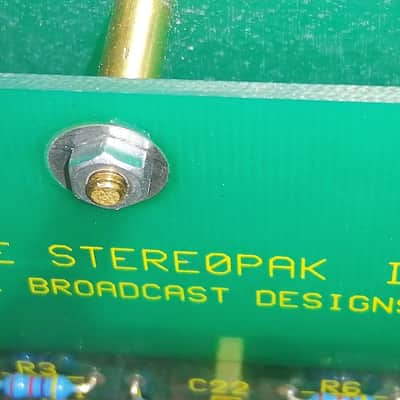 AEG/Broadcast Designs Ltd  Alice Stereopak ISS 2  1991 Microphone Pre-amp image 2