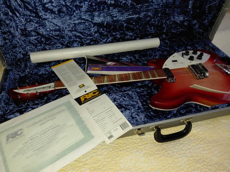 Rickenbacker Carl Wilson 360/6 string 2000 - Fireglo image 1