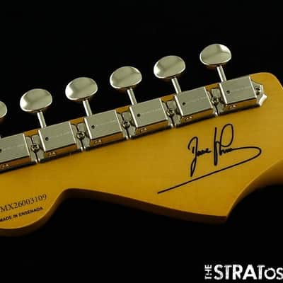 Fender Ltd. 50th Anniversary Dave Murray Strat NECK & TUNERS Floyd Nut Rosewood image 6