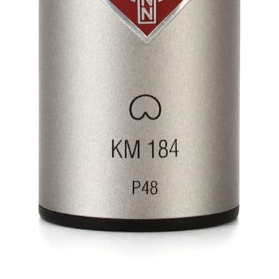 Neumann KM 184 Cardioid Small-diaphragm Condenser Microphone - Nickel image 1