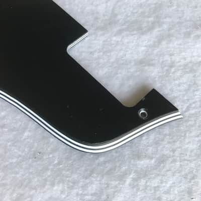 Fits Gibson ES-335 Guitar pickguard Scratch Plate Long , 5 Ply Black image 4