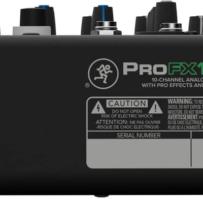 Mackie "ProFX10v3+" 10-CHANNEL ANALOG MIXER WITH ENHANCED FX, USB RECORDING MODES AND BLUETOOTH image 5
