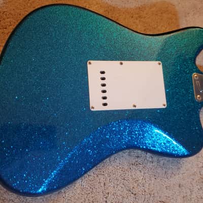 Squier Vista Super-Sonic 1996 - 1998 Blue Sparkle image 10