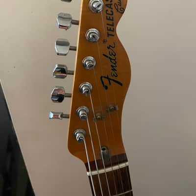 Fender FSR '72 Telecaster Custom P90 2012 - Sunset Orange Transparent image 7