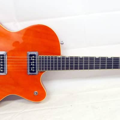 Used Gretsch G3140 Historic Synchromatic Thinline Orange VGC image 16