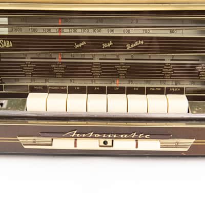 SABA Automatic 300 9T – Vintage 1950’s German Console - Free Shipping image 12