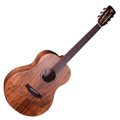 Crafter GRAND MINO ALK Koa Mahogany Acoustic Guitar Slotted Headstock image 1