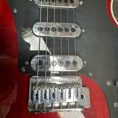 Burns London Brian May Early 2000s - Cherry Red image 2