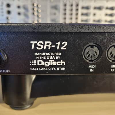 DigiTech TSR-12 True Stereo Reverb / Multi-Effects Processor 1990s - Black image 14