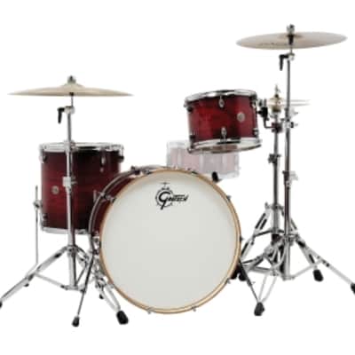 Gretsch Catalina Club 3 Piece Shell Pack (24/13/16) Gloss Crimson Burst image 1