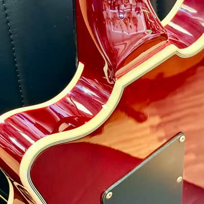 ⚡️2003⚡️ Burns London Brian May Signature Red Special~ Cherry Red Korean Made! image 18