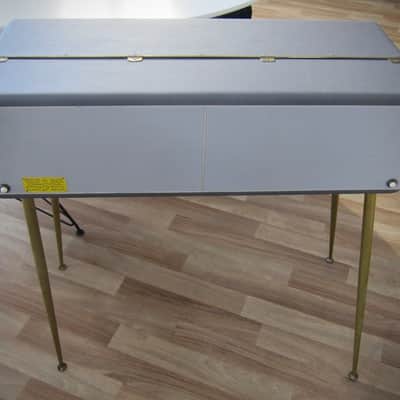 ORCOA by Farfisa Air Organ Model 311 Concert Traveler 24 Chords Made in Italy Circa-1960s-Two Tone Grey image 14