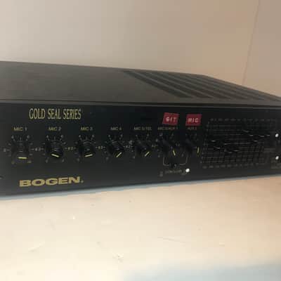 Bogen Gold Seal Series GS 150 GS3 Equalizer PA Paging Amplifier image 2
