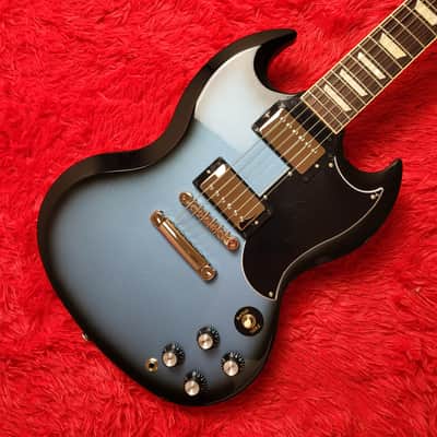 2025 Gibson SG Standard '61 Custom Color Pelham Blue Burst - All Original - With Original Hard Case image 1