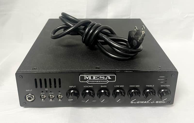 Mesa Boogie Subway D-800 800-Watt Bass Amp Head 2015 - Present - Black image 1