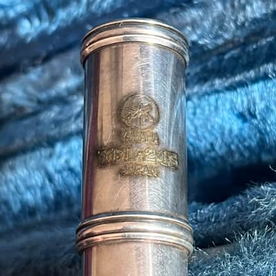 Yamaha YFL-24S Silver Plated Flute Made In Japan image 4