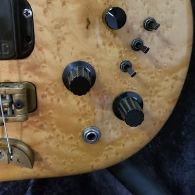 Alembic  Distallate 5 Bass - 1987 Natural - Birds Eye Maple - image 16
