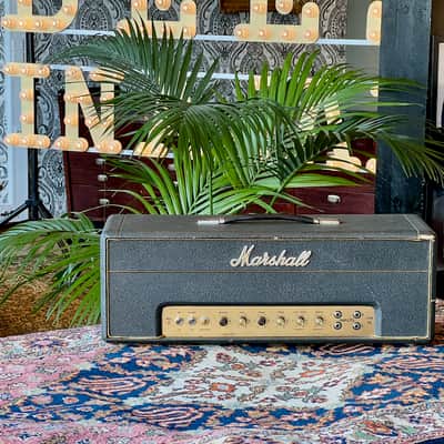 1965 Marshall JTM45 MkII Lead White Panel 50W Plexi image 1
