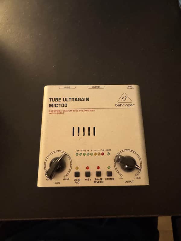 Behringer Tube ultragain MIC100
